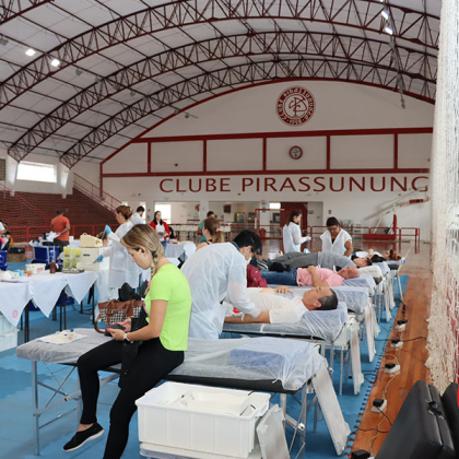 22/04/2023 - Doação de Sangue do Hemonúcleo Regional de Jaú